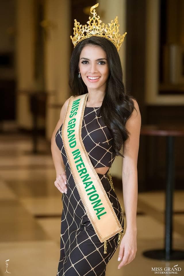 Maria Clara Sosa Perdomo winner Miss Grand International 2018 (Photo Courtesy: MGI Official)