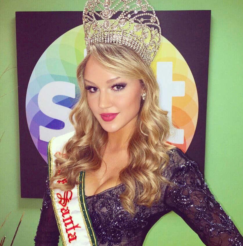 Sabrina Meyer contestant Miss Brazil 2015