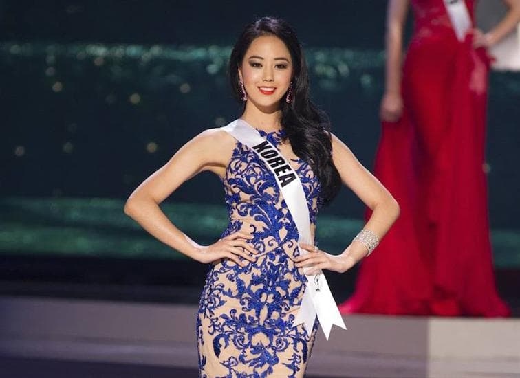 Yoo Ye Bin Miss Universe  Korea 2014 at Preliminary Competiton
