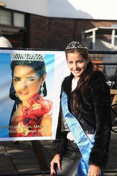 Katrina Pavia Miss World Malta 2015 Contestant (Photo Credits: Miss World Malta/ Facebook Official)