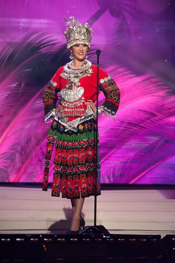 Yanliang Hu Miss Universe China 2014 National Costume