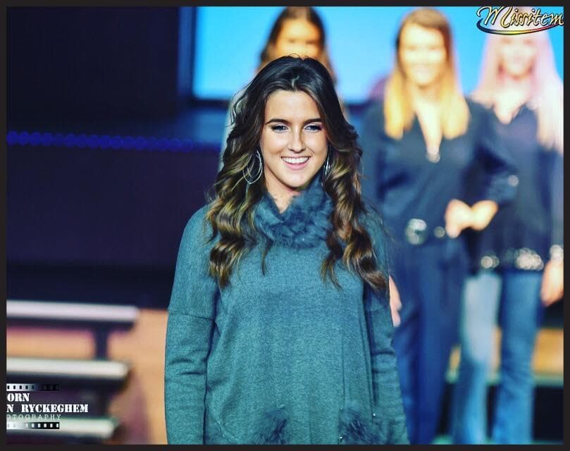 Kimberley Hallaert Finalist Miss Belgium 2018/ Miss Belgique 2018 (Photo Credits: Miss Belgium Official)