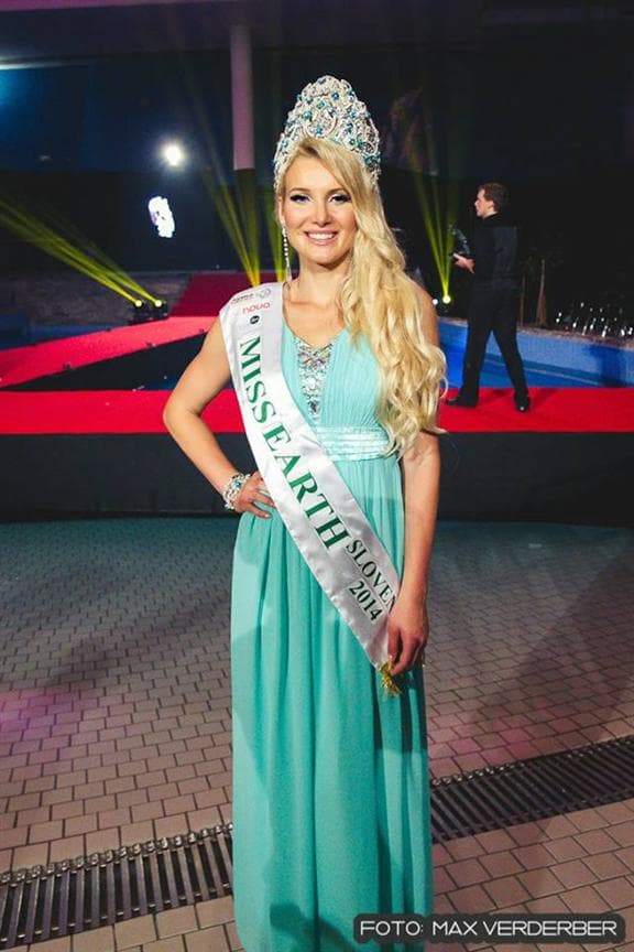 Patricia Peklar Miss Earth Slovenia 2014