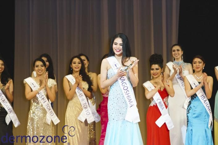 Yuki Du Sonoda wins Miss Elegance at Miss Supranational Japan 2016 (Photo Credits: Dermozone)