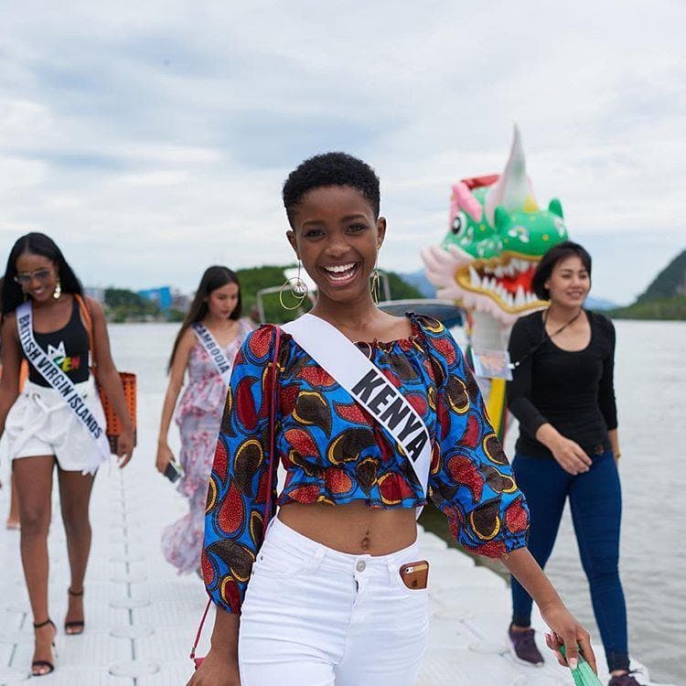 Wabaiya Kariuki Miss Universe Kenya 2018, Miss Universe 2018 Contestant (Photo Courtesy: Miss Universe/Candidate FaceBook/ Instagram)