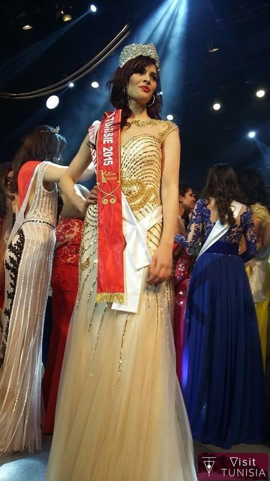Rawia Djbeli Miss Tunisie 2015 winner