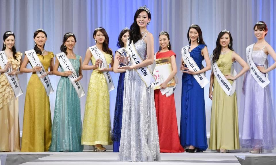 Haruka Yamashita 山下　晴加 winner Miss World Japan 2017 (Photo Courtesy: Facebook Official)