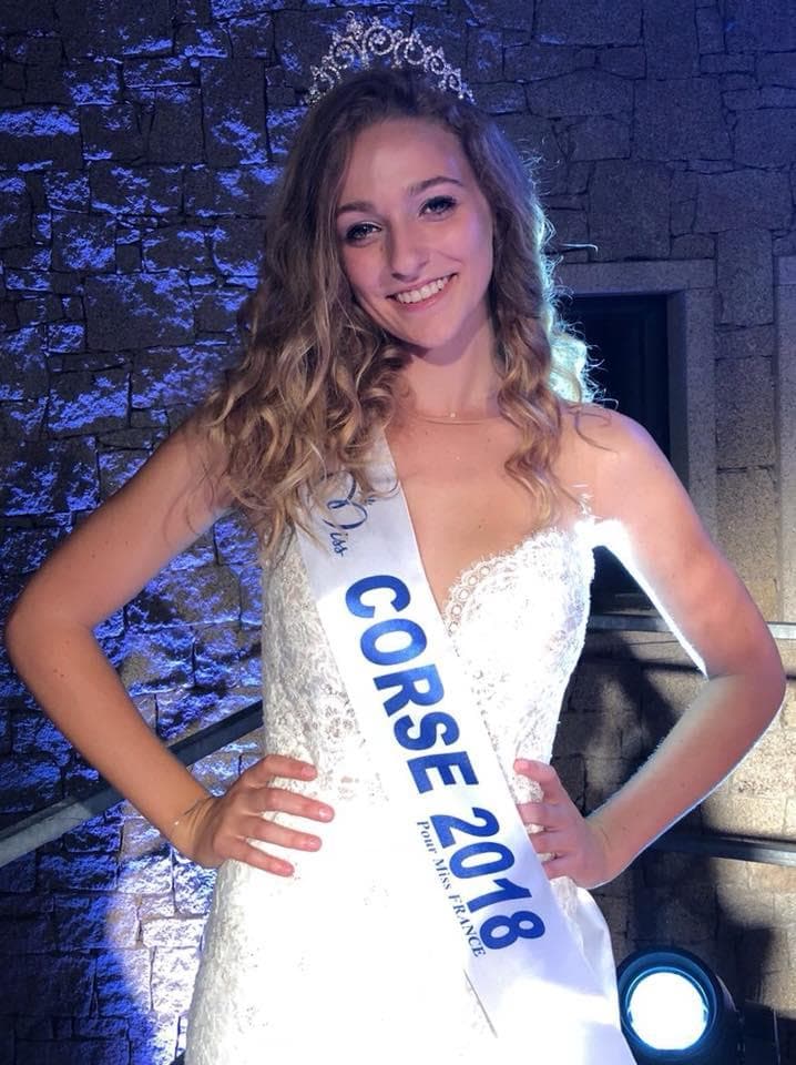 Manon Jean-Mistral Miss Corse 2018, Finalist Miss France 2019 (Photo Credits: Miss France/ Contestant Official FaceBook)