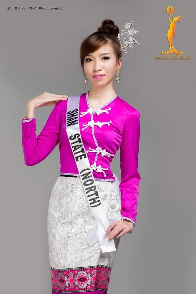 Yupar Khin Miss Shan State (North) - Finalist Miss Golden Land Myanmar 2018 (Photo Courtey: MGLM Official)