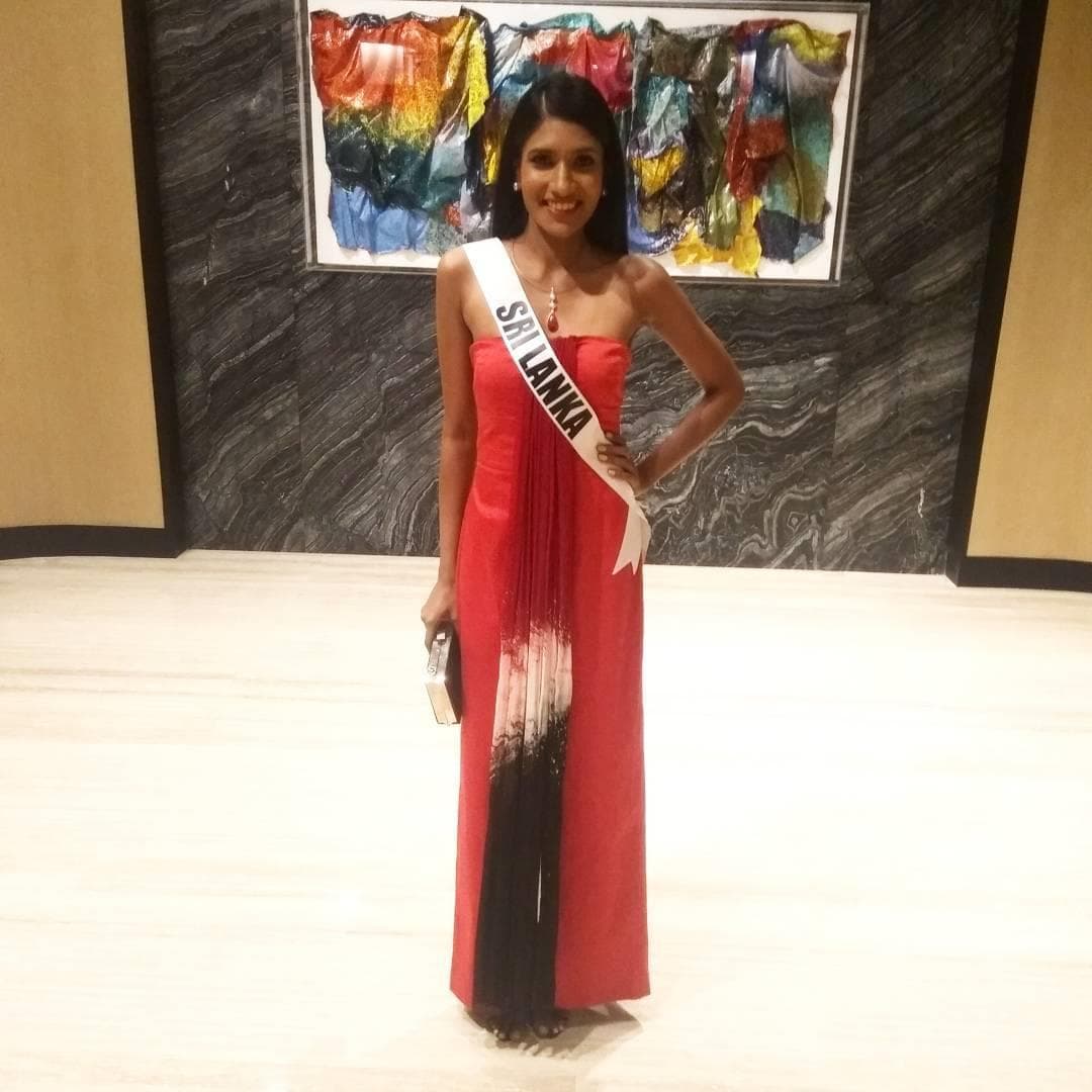 Jayathi De Silva Contestant from Sri Lanka for Miss Universe 2016 (Photo Credits: Instagram/Facebook Official)