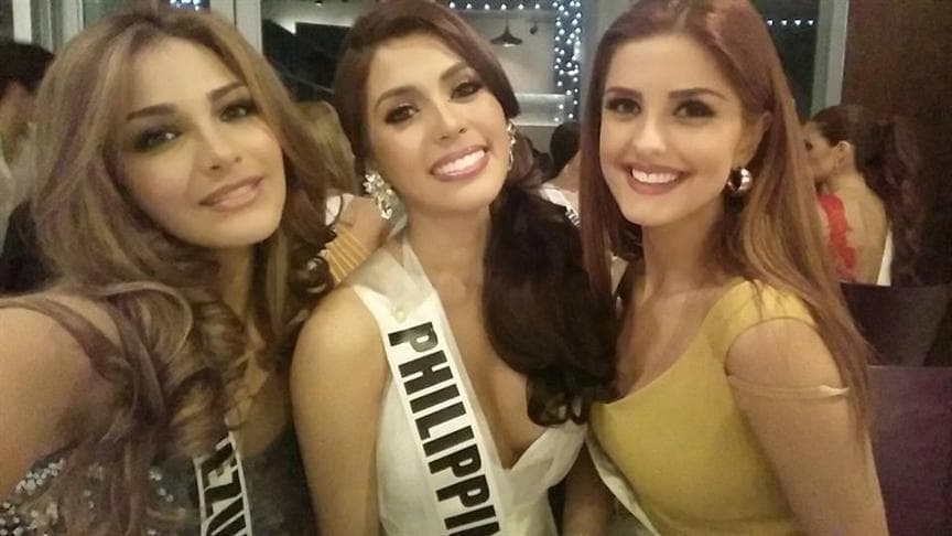 Beautiful Trio Philippines, Venzuela and Serbia