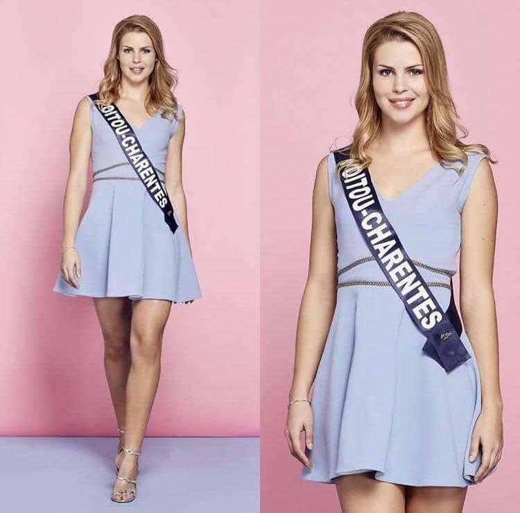 Marion Sokolik Miss Poitou-Charentes 2018, Finalist Miss France 2019 (Photo Credits: Miss France/ Contestant Official FaceBook)