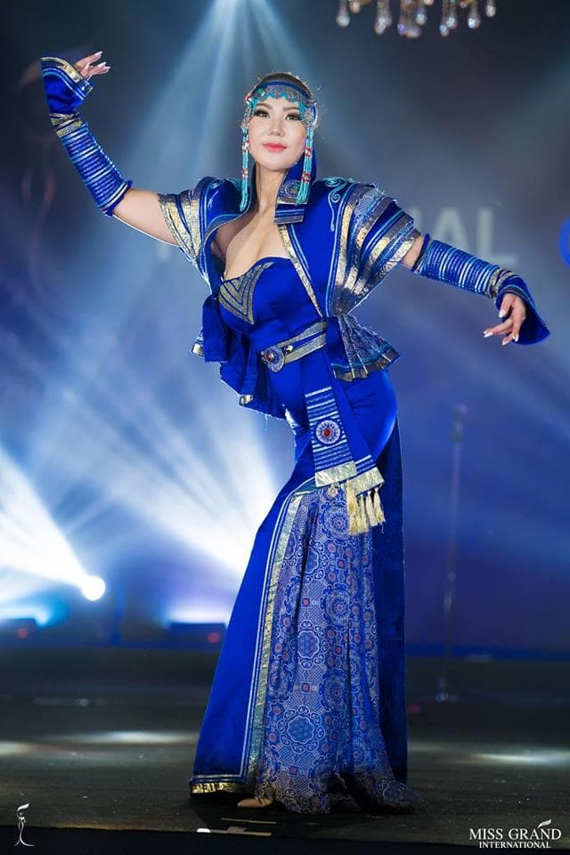 Burte Ujin Miss Grand Mongolia 2018, Finalist Miss Grand International 2018 at National Costume Competition (Photo Courtesy: MGI Official)