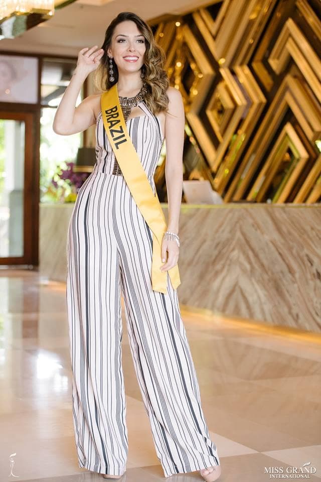 Gabrielle Vilela Miss Grand Brazil 2018, Finalist Miss Grand International 2018 (Photo Courtesy: MGI Official)