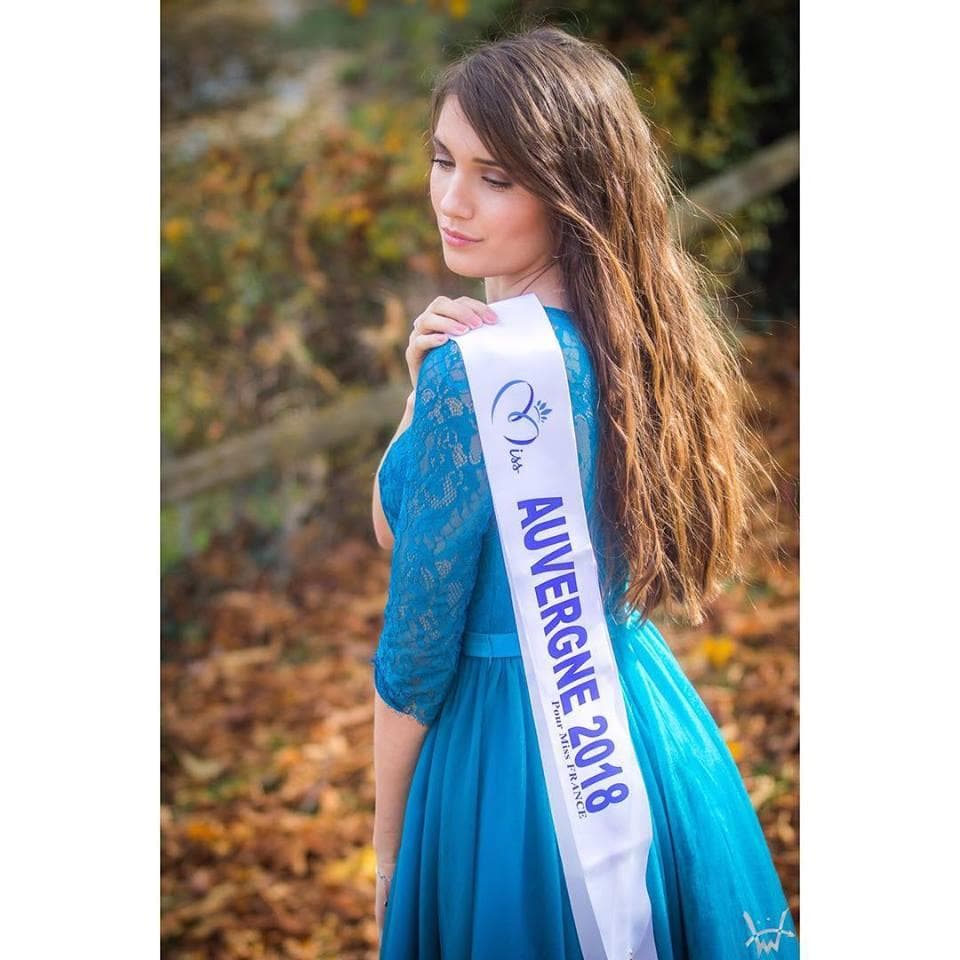 Romane Eichstadt Miss Auvergne 2018, Finalist Miss France 2019 (Photo Credits: Miss France/ Contestant Official FaceBook)