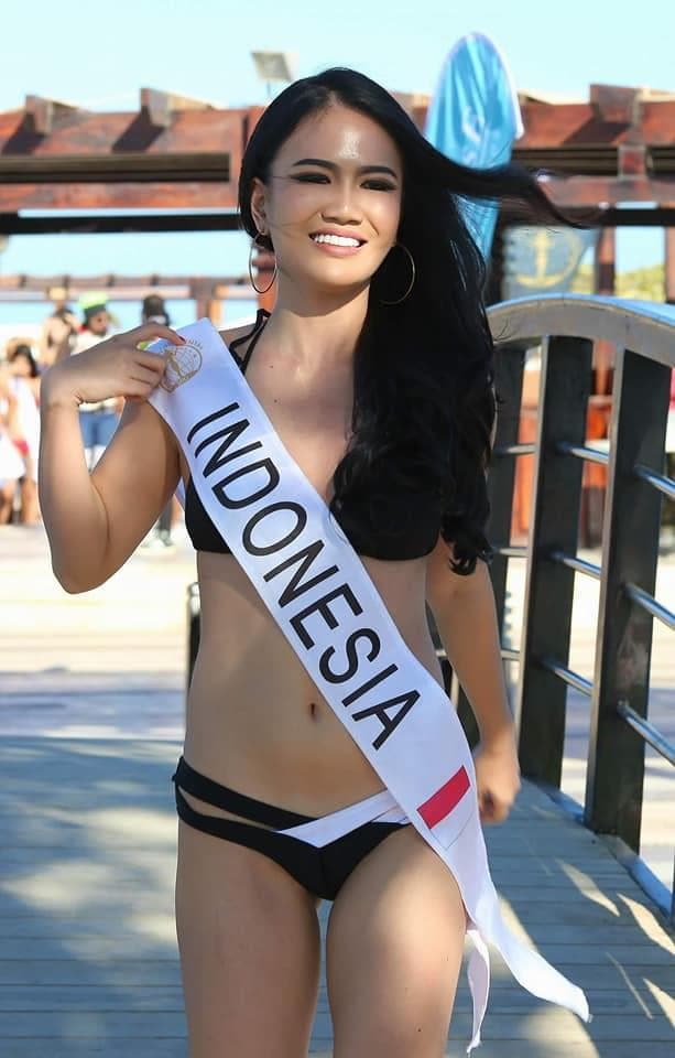 Alicia Beverly Weley Miss Intercontinental Indonesia 2017 (Photo Credit: Miss Intercontinental/ Contestant FaceBook Official)