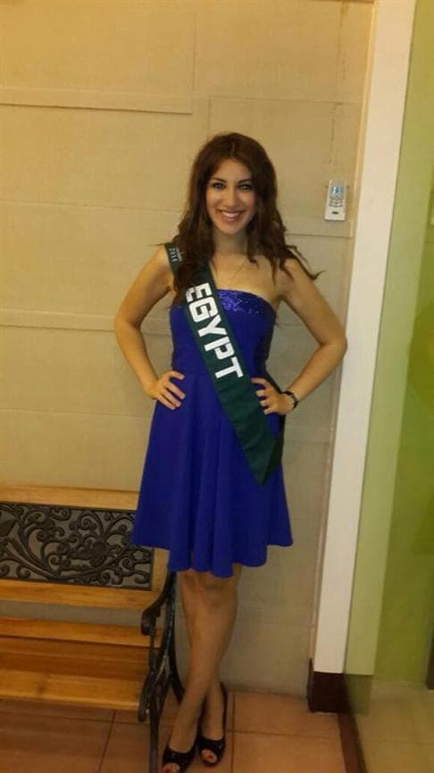 Nancy Magdy Miss Earth Egypt 2014