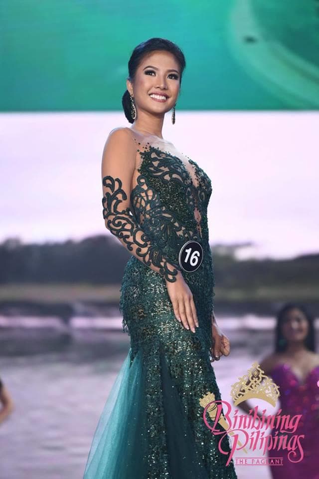 Larah Grace Lacap (Binibini 16) Official Evening Gown Competition Photo of Top 15 - Courtesy BB Pilipinas Official