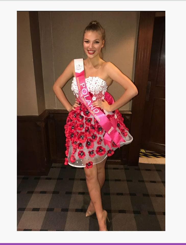 Maja Sieroń Miss Tourism International Poland 2017 (Photo Credit: Facebook/Instagram Official)