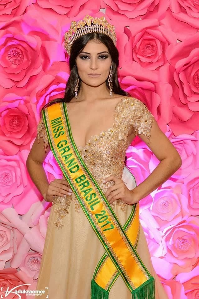 Caroline Venturini Miss Grand Brazil 2017 Contestant for Miss Grand International 2017 (Photo Courtesy: Miss Grand International/ Contestant Official FaceBook)