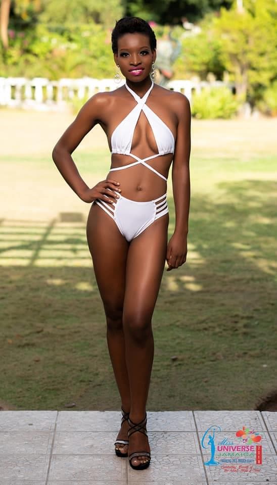 Denesha East - Contestant for Miss Universe Jamaica 2018 (Photo Courtesy: MU Jamaica Official)