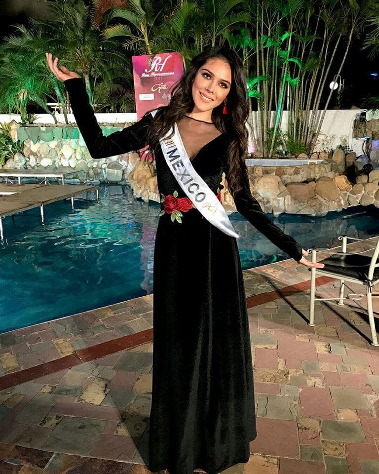 Karla María López Berumen Reina Hispanoamericana Mexico 2017 (Photo Courtesy: Reina Hispanoamericana/ FaceBook Official)