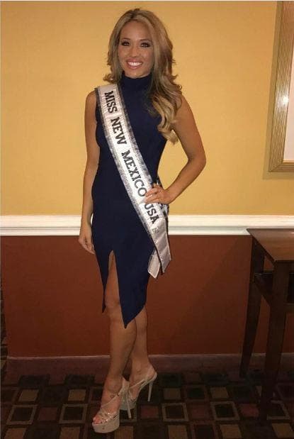 Ashley Mora (New Mexico) Contestant Miss USA 2017 (Photo Credit: Facebook Official)