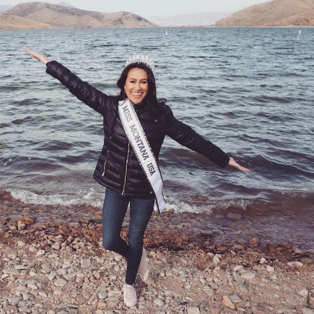 Dani Walker Miss Montana USA 2018 for Miss USA 2018 (Photo Credit: Miss USA/ Contestant Official FaceBook/Instagram)