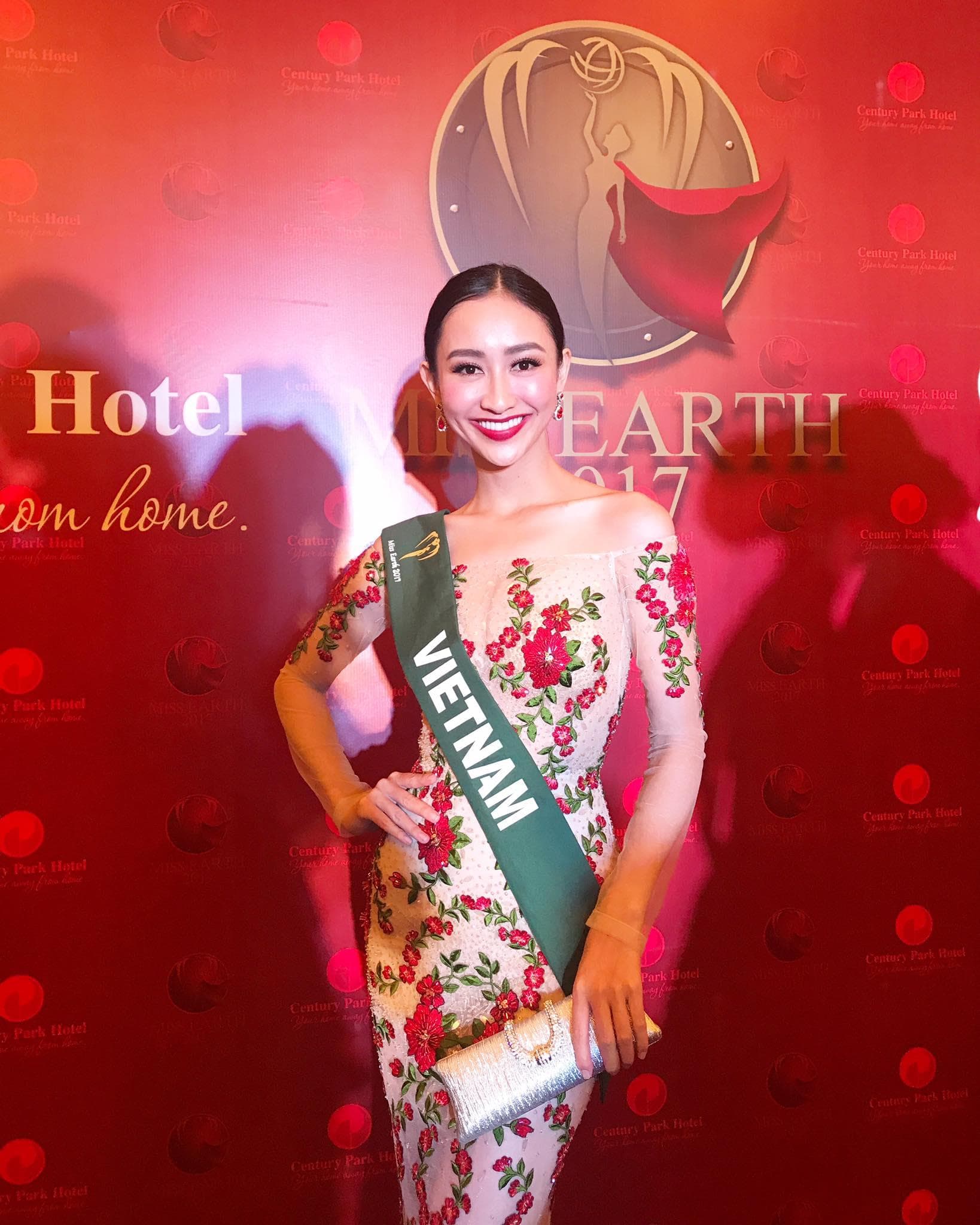 Lê Thị Hà Thu Miss Earth Vietnam 2017 - Finalist for Miss Earth 2017 (Photo Courtesy:Contestant Facebook/Miss Earth Official)