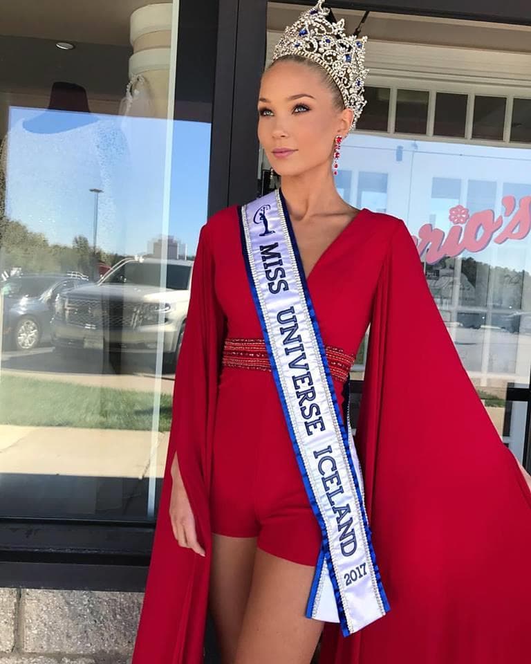 Arna Ýr Jónsdóttir Miss Universe Iceland 2017 (Photo Credit: Miss Universe/FaceBook Official)