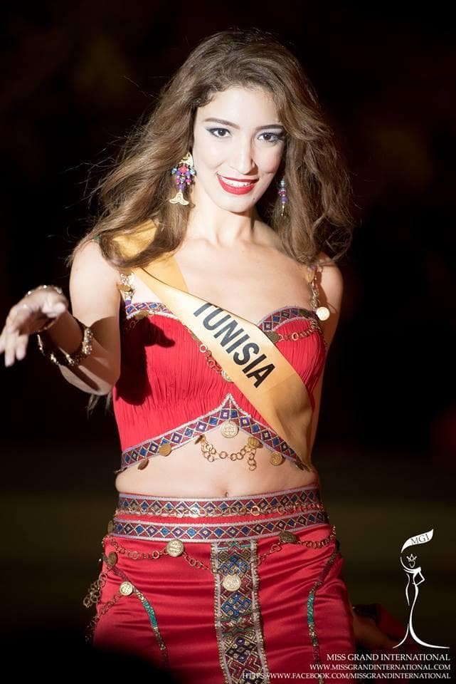 Arij Nasri from Tunisia - Finalist Miss Grand International 2015 in National Costume (Photo Credit: MGI Official)