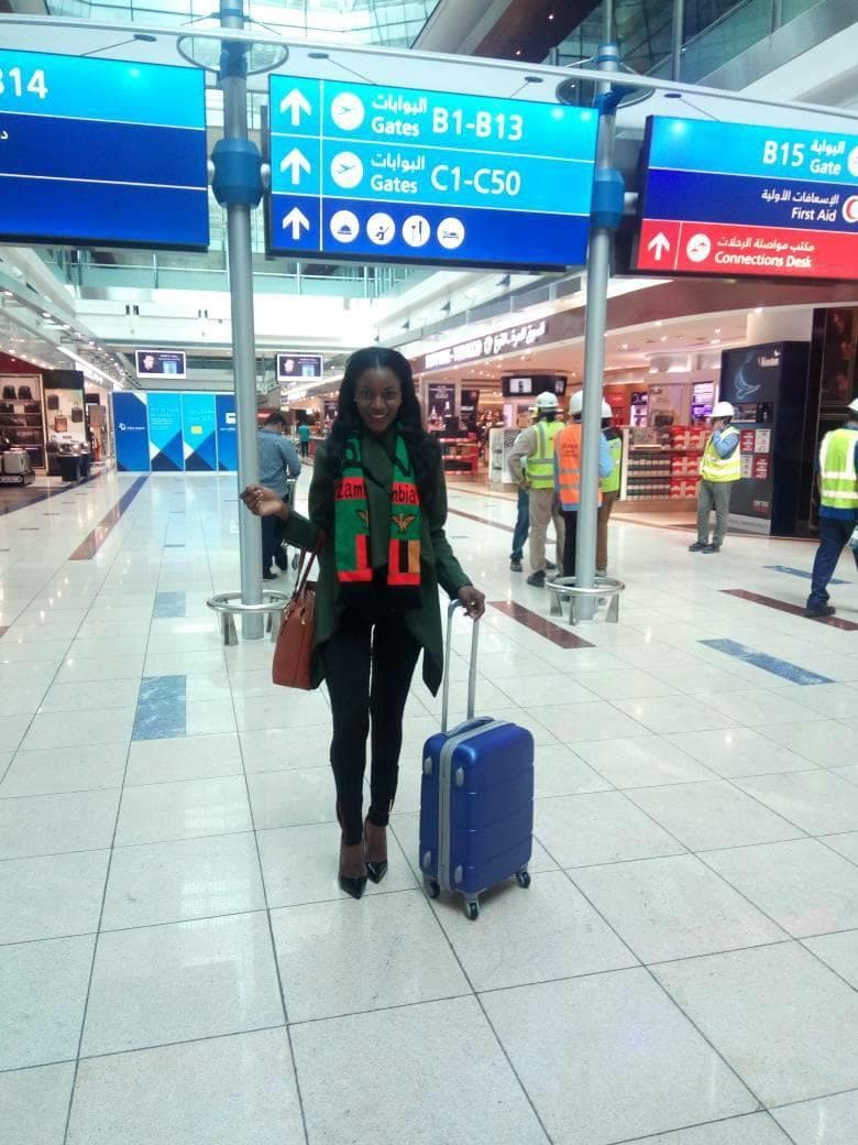Mary Chibula Miss World Zambia 2017 - Finalist Miss World 2017 (Photo Courtesy: Miss World/ Facebook Official)
