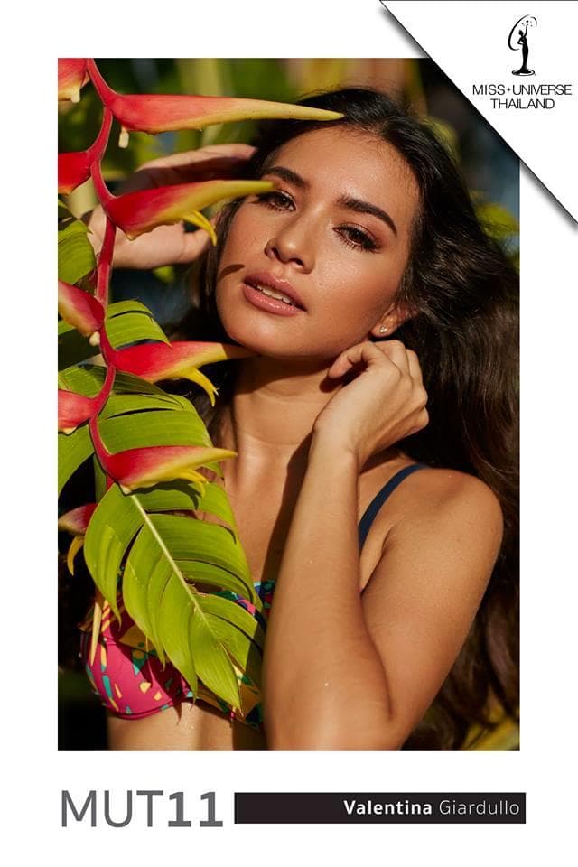 #MUT11 Valentina Ploy Giardullo (วาเลนตินา จาร์ดุลโล) - Finalist Miss Universe Thailand 2018 (Photo Courtesy: MU Thailand Official/ FaceBook)