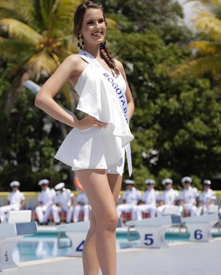 Zara Skaugvoll Triana from Bogotá, Finalist Miss Colombia 2019/ Señorita Colombia 2019 (Photo Source: Concurso Nacional de Belleza Colombia Official)
