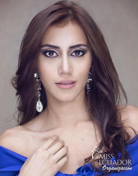 Marjorie Marlene Vivas Medranda Finalist Miss Ecuador 2017 (Photo Credit: Miss Ecuador Official)