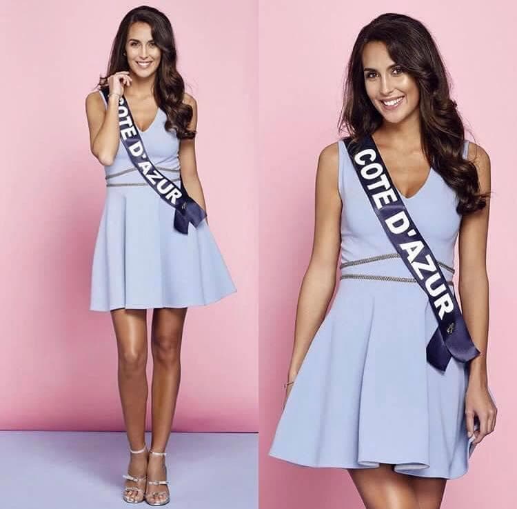 Caroline Perengo Miss Côte d'Azur 2018, Finalist Miss France 2019 (Photo Credits: Miss France/ Contestant Official FaceBook)