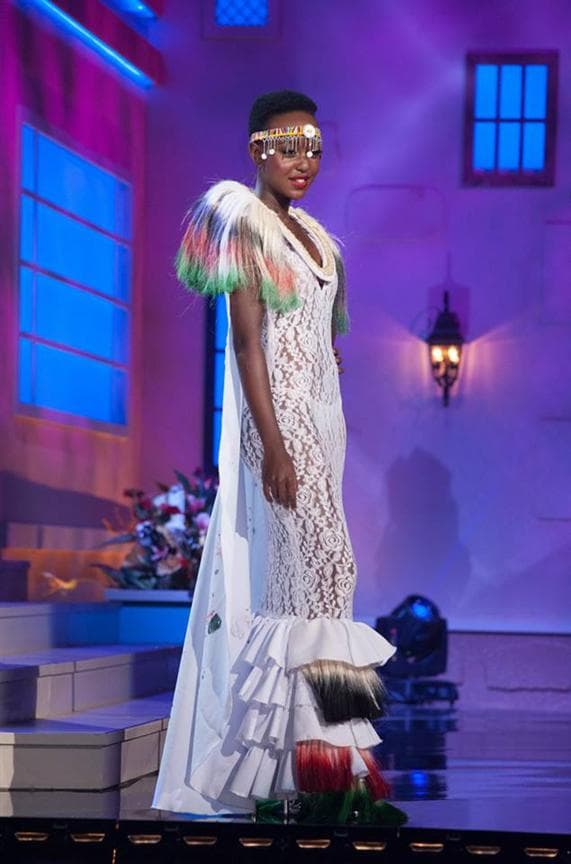 Gaylyne Ayugi Miss Universe Kenya 2014 National Costume