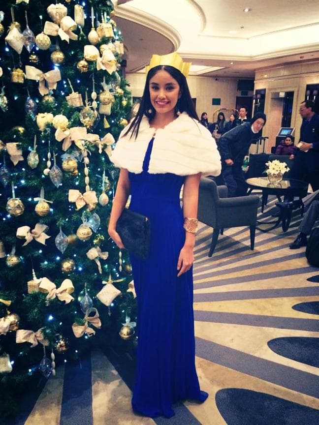 Leandra García Caicedo (Colombia) Miss World 2014 (Courtesy: Official Facebook page)