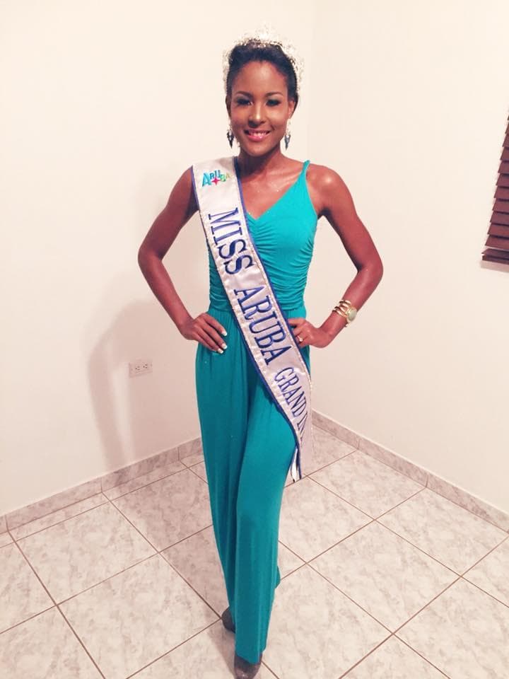 Chimay Ramos Miss Grand Aruba 2016 (Photo Credit: Official Facebook/ Miss Grand International Organization)