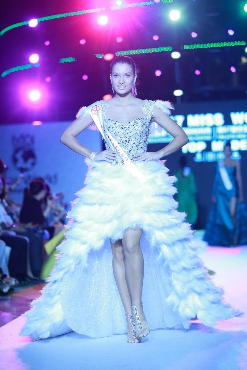 Tea Babic Miss World Montenegro 2017 - Finalist Miss World 2017 (Photo Courtesy: Miss World Official)