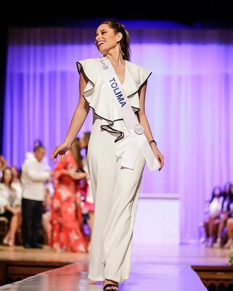 Valentina Bonilla Neira from Tolima, Finalist Miss Colombia 2019/ Señorita Colombia 2019 (Photo Source: Concurso Nacional de Belleza Colombia Official)