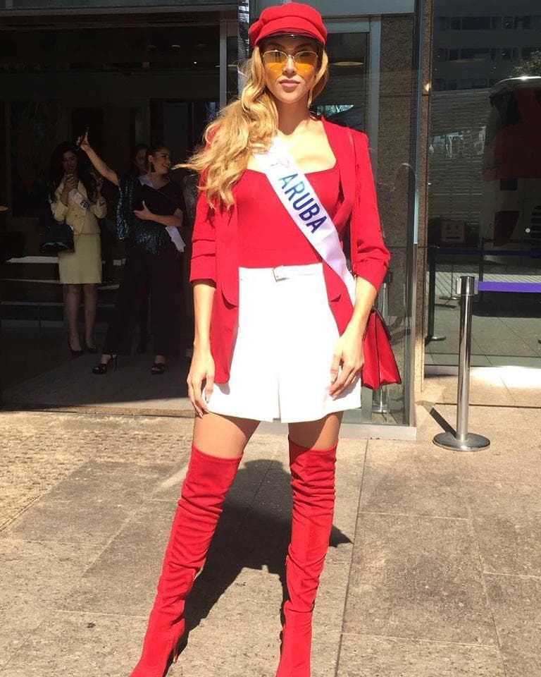 Anouk Stephanie Helen Eman Miss International Aruba 2018, Finalist Miss International 2018 (Photo Source: Miss International Organization)