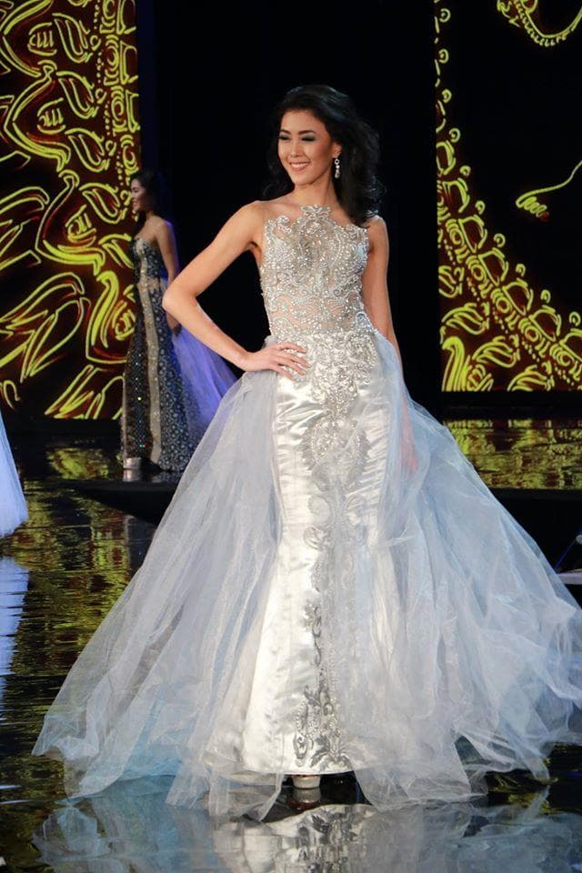 Natasha Mannuela Contestant from Indonesia for Miss World 2016 in Evening Gown (Photo Credits: Facebook Official)