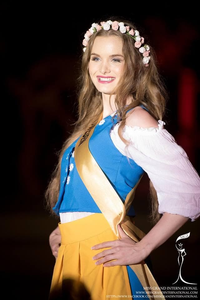 Issabella Georgsson from Sweden - Finalist Miss Grand International 2015 in National Costume (Photo Credit: MGI Official)