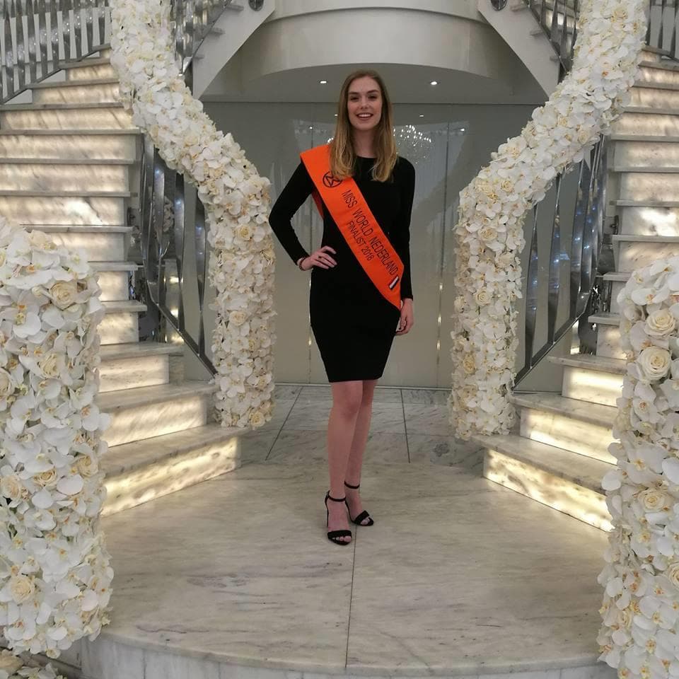 Colleen Liefaard Finalist Miss World Netherlands 2018/ Miss World Nederland 2018 (Photo Courtesy: Miss World Nederland/ FaceBook Official)