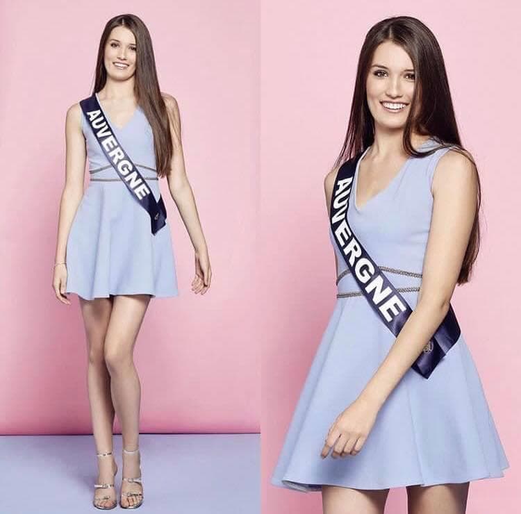 Romane Eichstadt Miss Auvergne 2018, Finalist Miss France 2019 (Photo Credits: Miss France/ Contestant Official FaceBook)