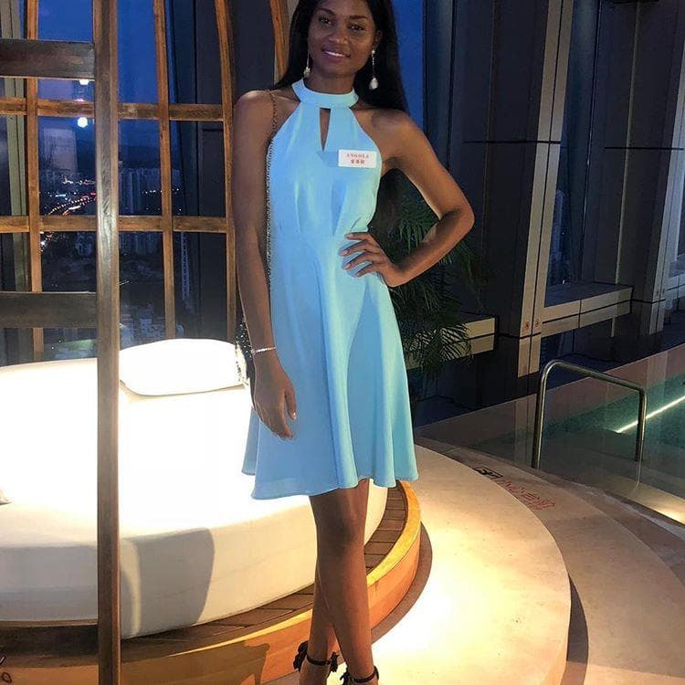 Nelma Tchissola Ferreira Miss World Angola 2018, Miss World 2018 Contestant (Photo Credits: Miss World/ Candidate Official FaceBook/ Instagram)