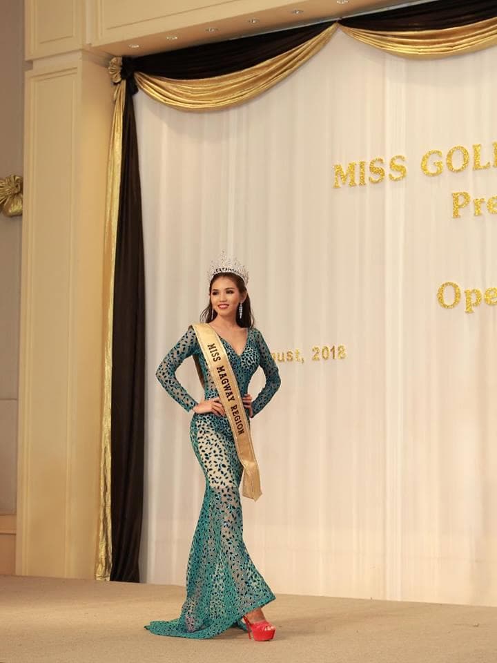 Hsu Lei Nadi Miss Magway Region - Finalist Miss Golden Land Myanmar 2018 (Photo Courtey: MGLM Official)