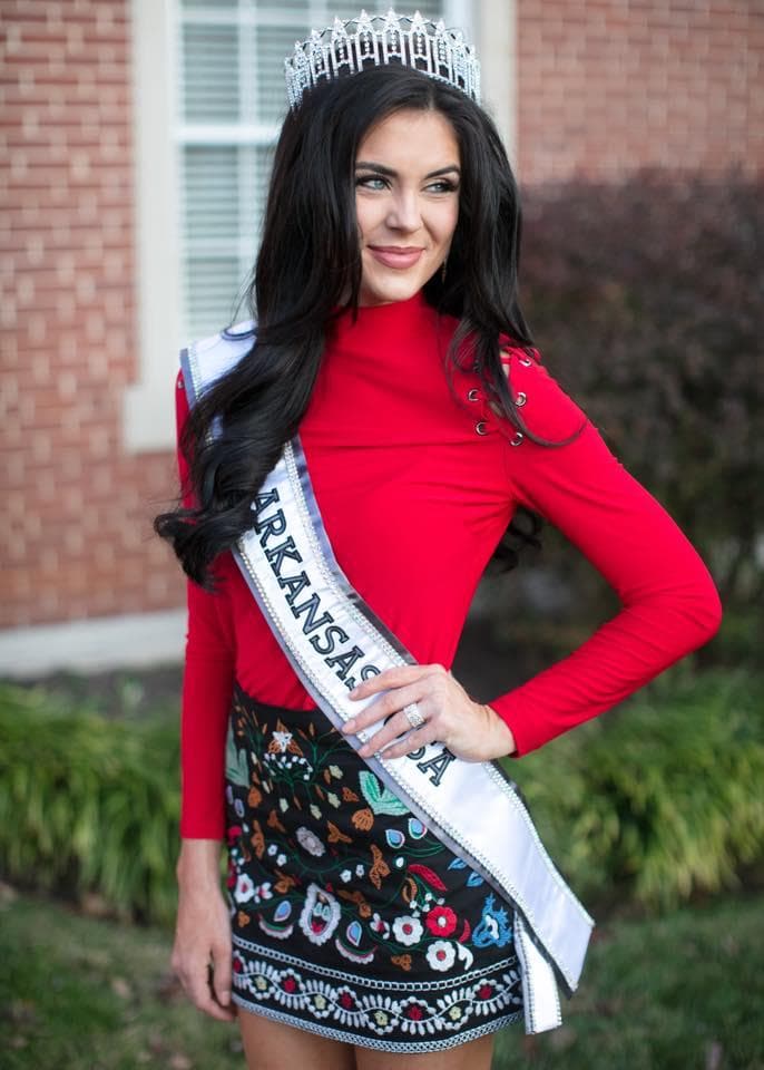 Lauren Ashton Weaver Miss Arkansas USA 2018 for Miss USA 2018 (Photo Credit: Miss USA/ Contestant Official FaceBook/Instagram)