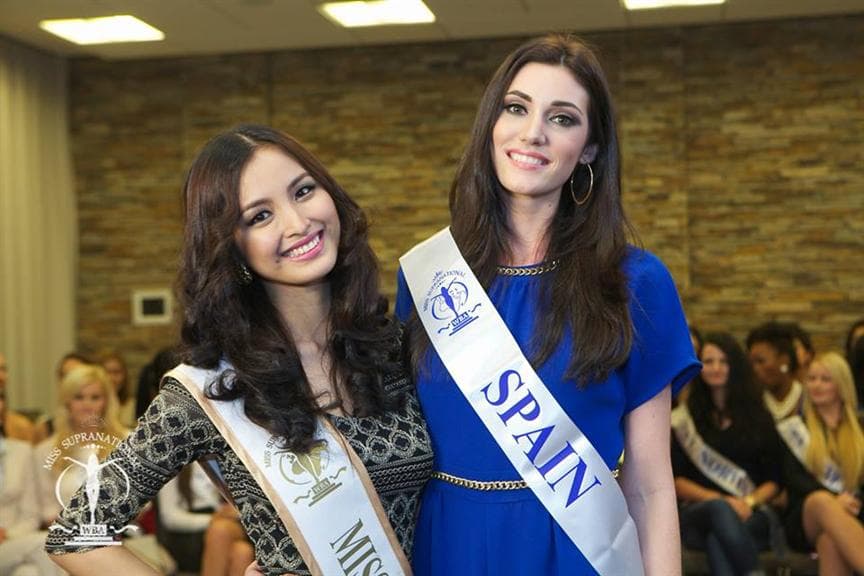 Celia Vallespir Garcia (Spain) Miss Supranational 2014 Sash Ceremony